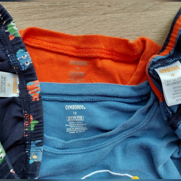 Angler & octopus Gymboree pjs size 12 - Picture 15 of 16